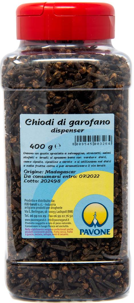 CHIODI di GAROFANO Gr.400 - Barattolo Dispenser - 12006