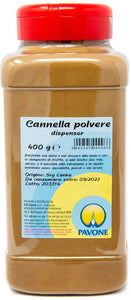 CANNELLA MACINATA Pet Gr.400 - Barattolo Dispenser - 12007