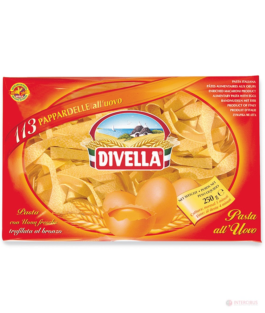 DIVELLA GR. 250 X PZ. 20 - PAPPARDELLE ALL'UOVO N. 101 - 17800