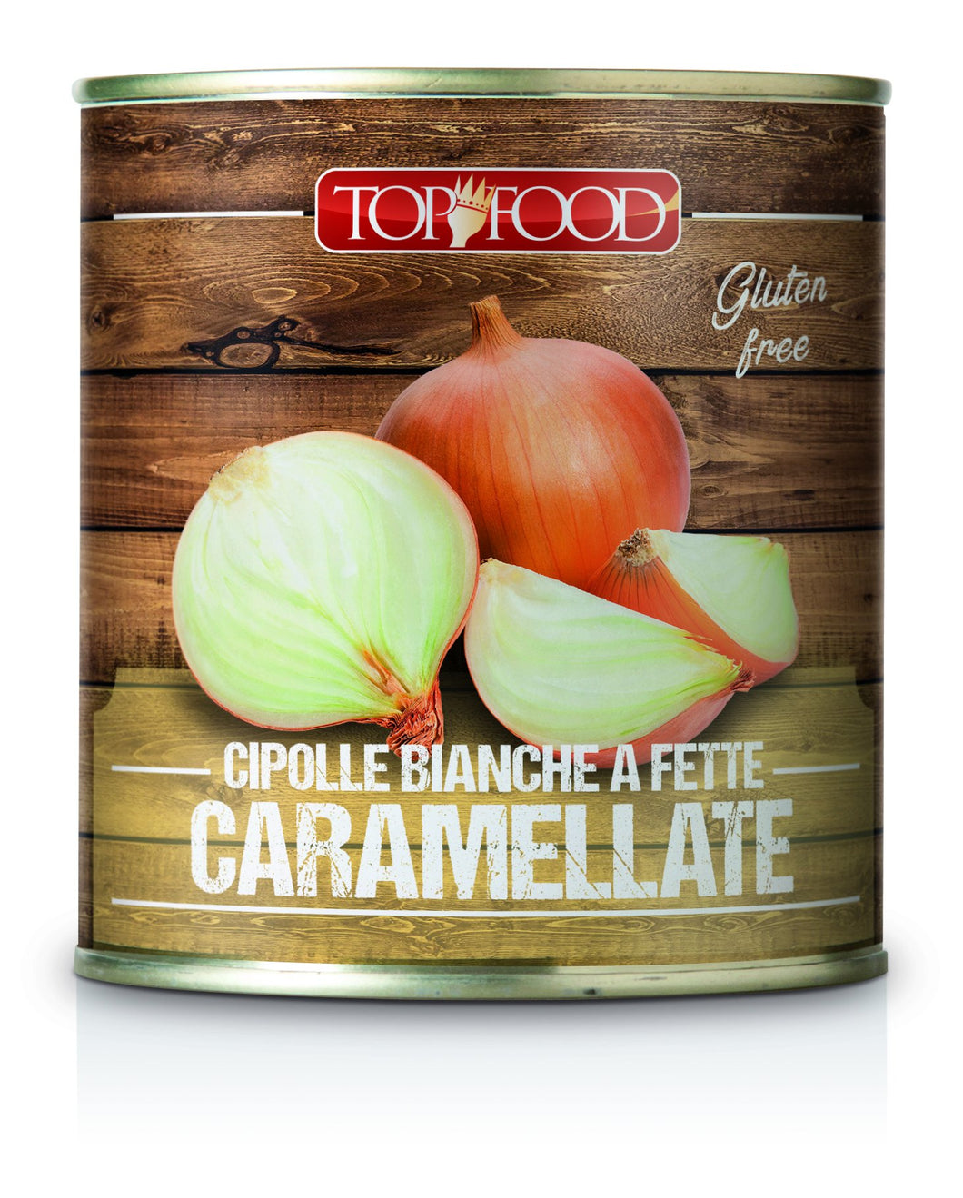 CIPOLLE BIANCHE CARAMELLATE IN AGRODOLCE GR.  800 - LATTA - 60785