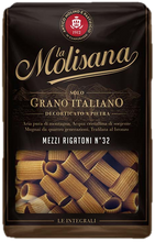 Carica l'immagine nel visualizzatore di Gallery, LA MOLISANA KG. 500 X PZ. 12 - MEZZI RIGATONI INTEGRALI N. 20 - 69635