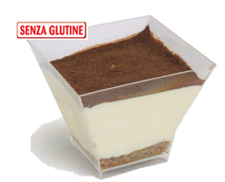 BICCHIERE TIRAMISU' S/GLUTINE GR. 100 X 12 - 