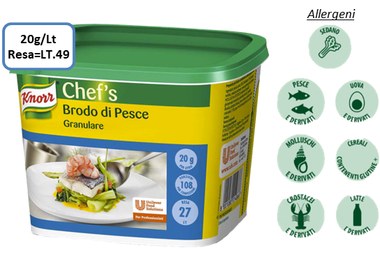 BRODO DI PESCE GR. 550 - KNORR - 12102