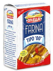 FARINA Kg.1 x 10 TIPO "00" - DIVELLA - 17951