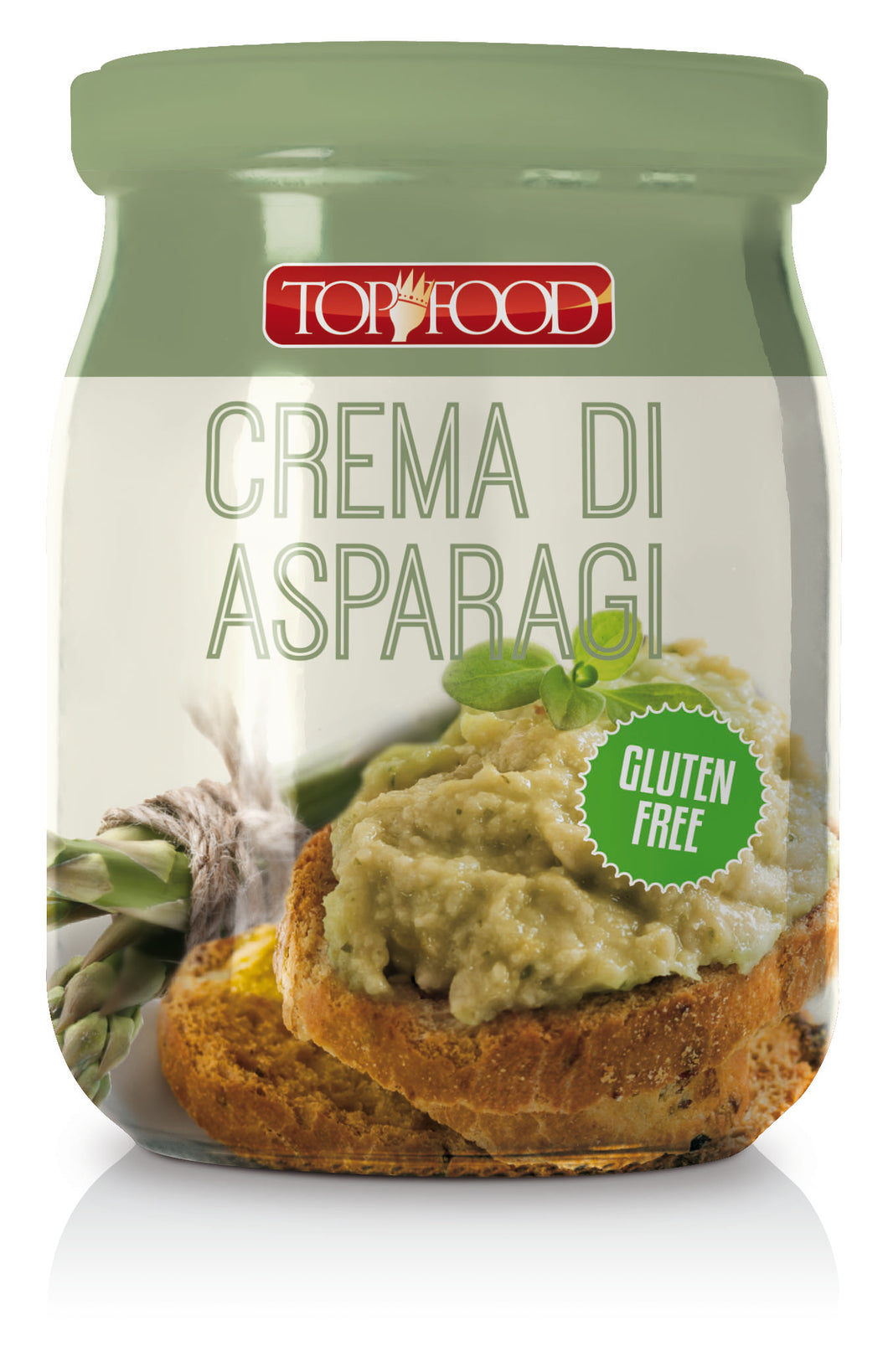 CREMA DI ASPARAGI VETRO ML. 800 - TOP (GLUTEN FREE) - 60767