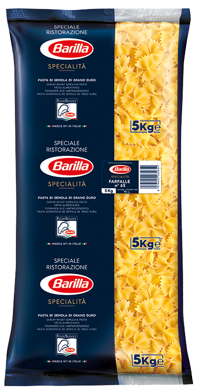 BARILLA Kg. 5 - FARFALLE  N. 65 - 69043