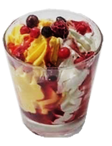 BICCHIERE YOGURT E MANGO GR. 100 X PZ. 6 - PDB - 90244