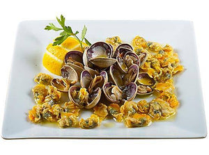 VONGOLE SGUSCIATE KG. 0,800 X 10 IQF - "PAPHIA" PACIFICO - 91614