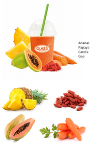 SMOOTHIES N. 08 GR. 150 X 15 - SUMMER VEG - ANANAS/PAPAYA/CAROTA/GOJI - 92708