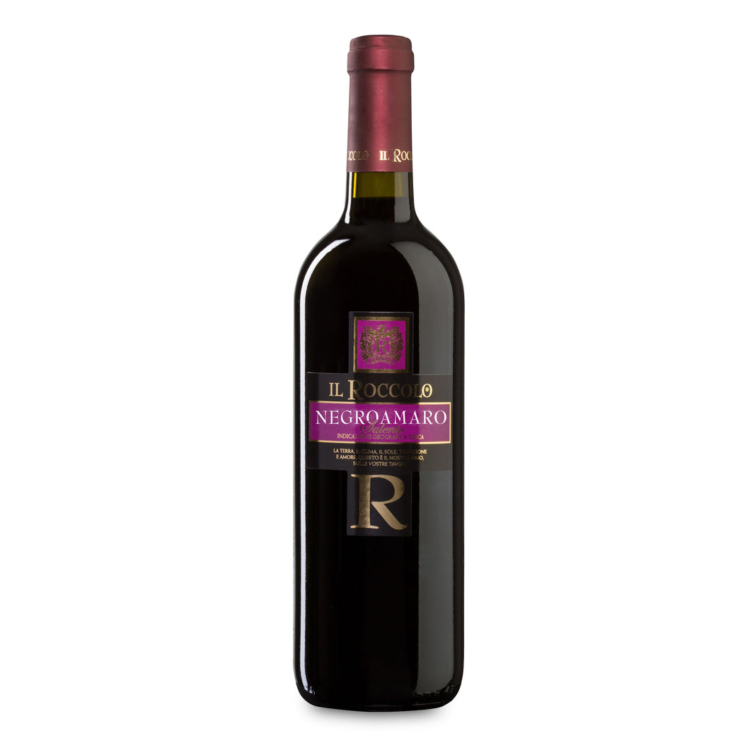 VINO NEGROAMARO SALENTO IGT LT. 0,75 - ROCCOLO - 57876