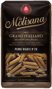 LA MOLISANA KG. 500 X PZ. 12 - PENNE RIGATE INTEGRALI N. 20 - 69633